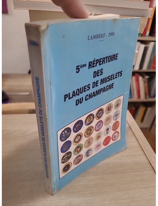 5ème Répertoire des plaques de muselets génériques du Champagne - Édition 2025