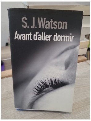 Avant d'aller dormir - Thriller psychologique sur la mémoire et l'identité