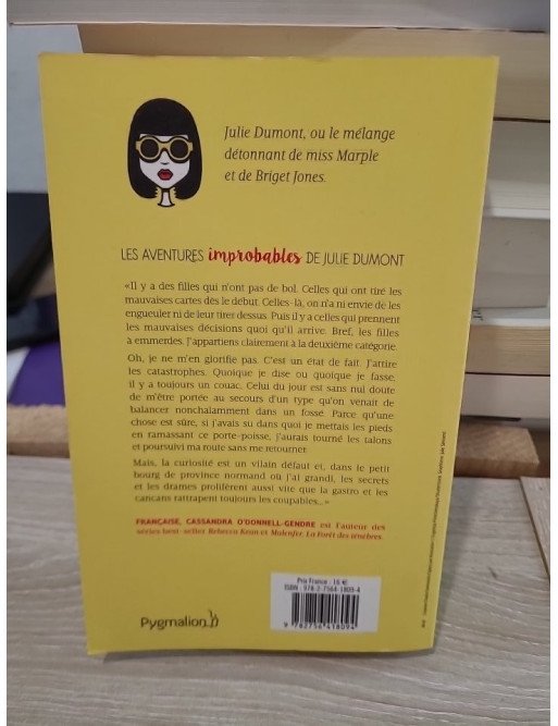 Les Aventures improbables de Julie Dumont - Roman policier et humour noir en province