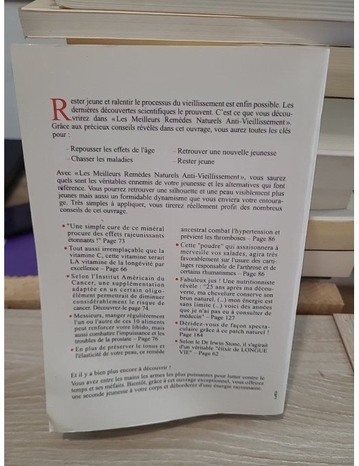 Les meilleurs remèdes naturels anti-vieillissement - Pour repousser les effets de l'âge et préserver sa vitalité