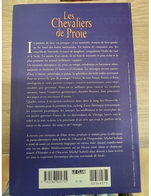 Les Chevaliers de proie (1000-1063) - Le Sang des Hauteville, tome I - Vendu en lot avec les tomes 2 et 3