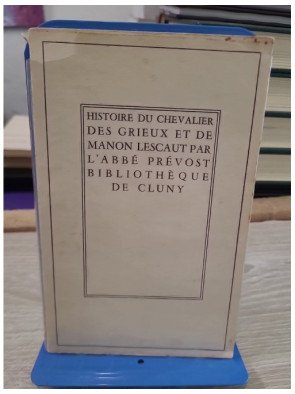 Histoire du chevalier des Grieux et de Manon Lescaut
