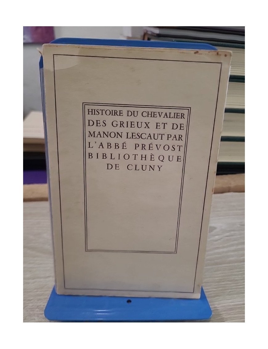 Histoire du chevalier des Grieux et de Manon Lescaut