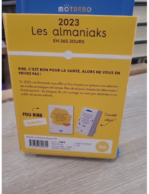 Calendrier Almaniak Les meilleures blagues 2023 - 1 blague par jour