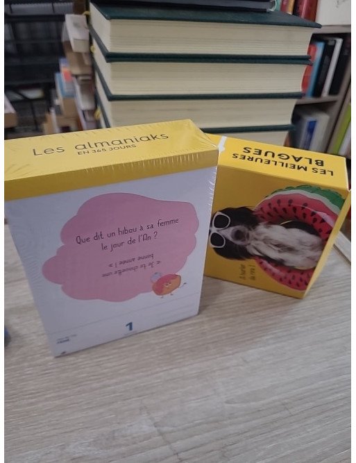 Calendrier Almaniak Les meilleures blagues 2023 - 1 blague par jour