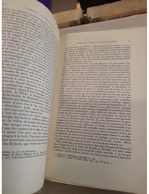 Les castes de l'Inde - J. H. Hutton
