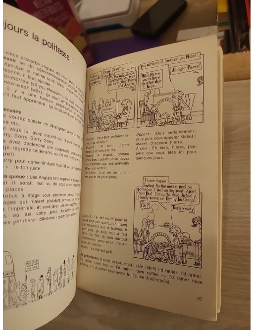 Apprendre l'Anglais par la Bande Dessinée