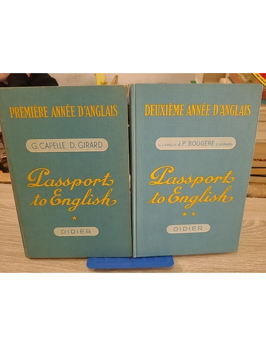 Apprendre l'Anglais par la Bande Dessinée – Lot avec Deuxième Année