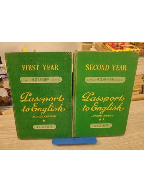 Passport to English Junior Course – Tomes 1 + 2 (First Year & Second Year)