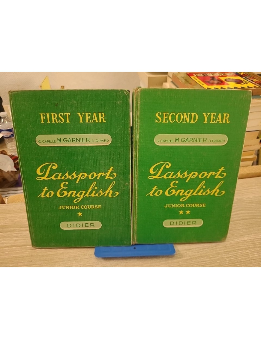 Passport to English Junior Course – Tomes 1 + 2 (First Year & Second Year)