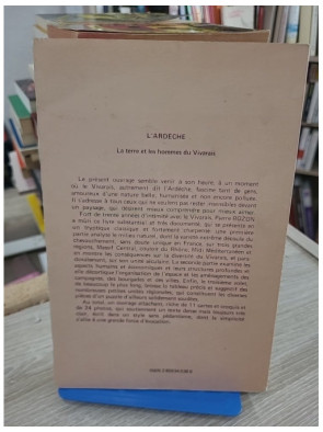 L'Ardèche : La Terre et les Hommes du Vivarais