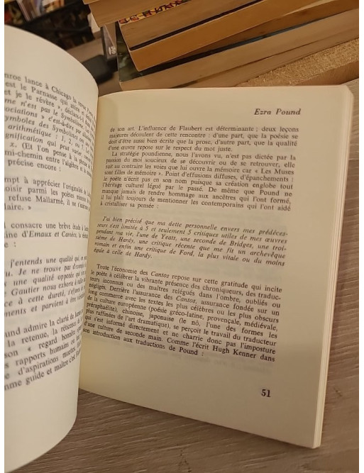 Ezra Pound – Étude et présentation du poète américain (collection Poètes d'aujourd'hui)