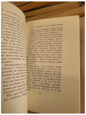 An American Primer – Notes et réflexions de Walt Whitman sur la langue et la culture américaines