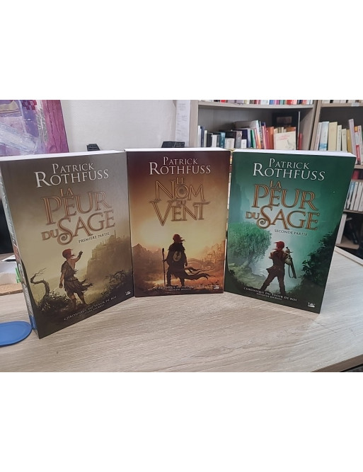 Chronique du tueur de roi Tome 1 et 2 (partie 1 et 2) de rothfuss