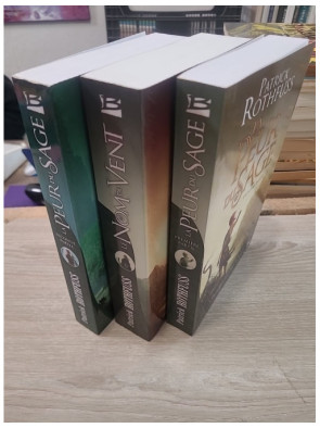 Chronique du tueur de roi Tome 1 et 2 (partie 1 et 2) de rothfuss