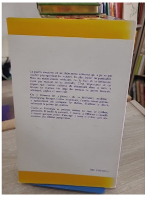 Guerre et littérature – Littératures française, anglo-saxonne et allemande (1910-1930)