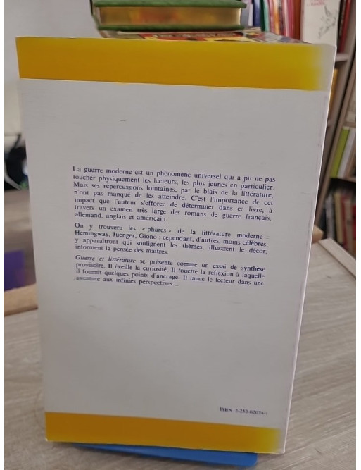 Guerre et littérature – Littératures française, anglo-saxonne et allemande (1910-1930)