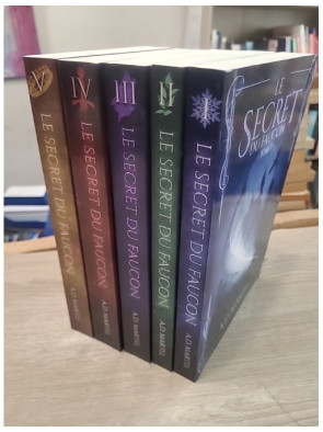 Le Secret du Faucon tomes 1 à 5 de A.D. Martel