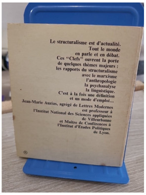 Clefs pour le structuralisme – Introduction aux concepts du structuralisme