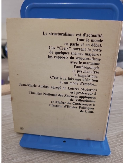 Clefs pour le structuralisme – Introduction aux concepts du structuralisme