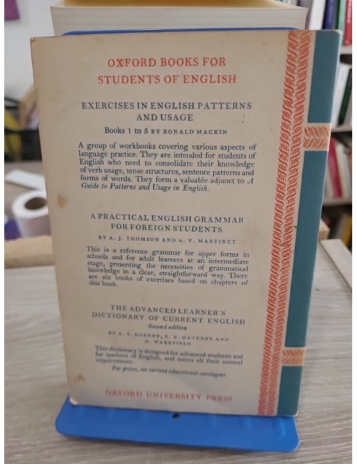 Guide to Patterns and Usage in English - Référence essentielle de grammaire et d’usage anglais