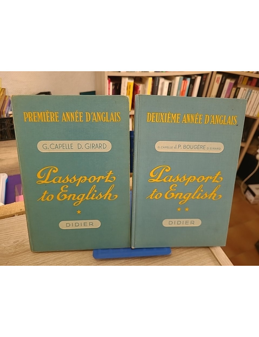Passport to English - Première année + Tome 2 (méthode d’apprentissage de l’anglais)