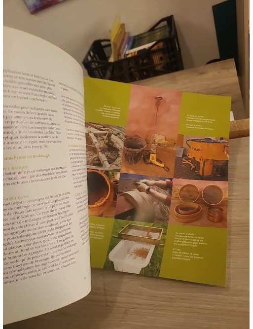 Enduits et peintures naturels à base de chaux ou de terre - Techniques écologiques et recettes