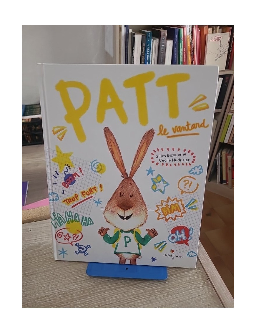 Patt le vantard - Album jeunesse illustré sur l'imagination et les histoires