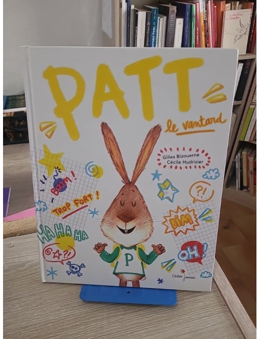 Patt le vantard - Album jeunesse illustré sur l'imagination et les histoires