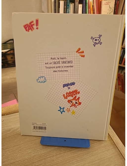 Patt le vantard - Album jeunesse illustré sur l'imagination et les histoires