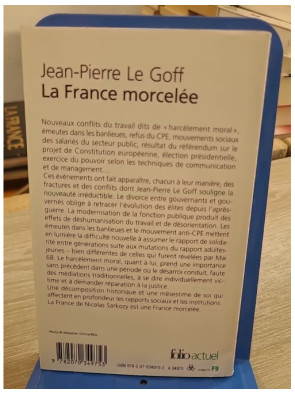 La France morcelée - Jean-Pierre Le Goff