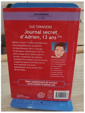 Journal secret d'Adrien, 13 ans 3/4 - roman jeunesse humoristique