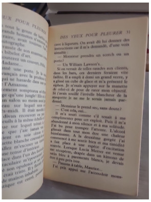 Des Yeux pour pleurer - Frédéric Dard (roman noir)