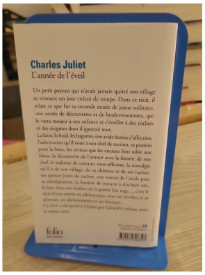 L'année de l'éveil - Charles Juliet (roman autobiographique d'apprentissage)
