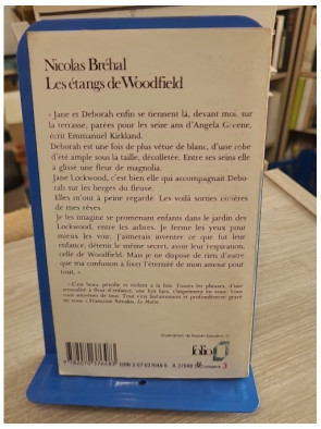 Les Étangs de Woodfield - Roman de Nicolas Bréhal entre mémoire et fascination