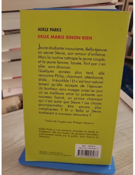Deux maris sinon rien - Roman sentimental d'Adele Parks
