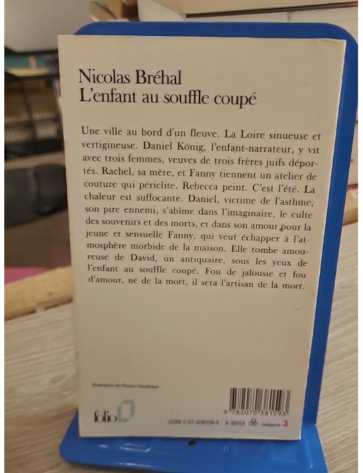 L'Enfant au souffle coupé - Roman de Nicolas Bréhal