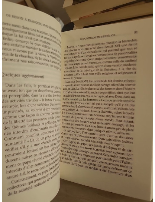 De Benoît à François, une révolution tranquille