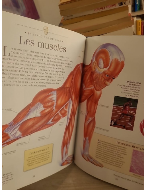 Le corps humain - Anatomie et fonctionnement expliqués aux jeunes lecteurs