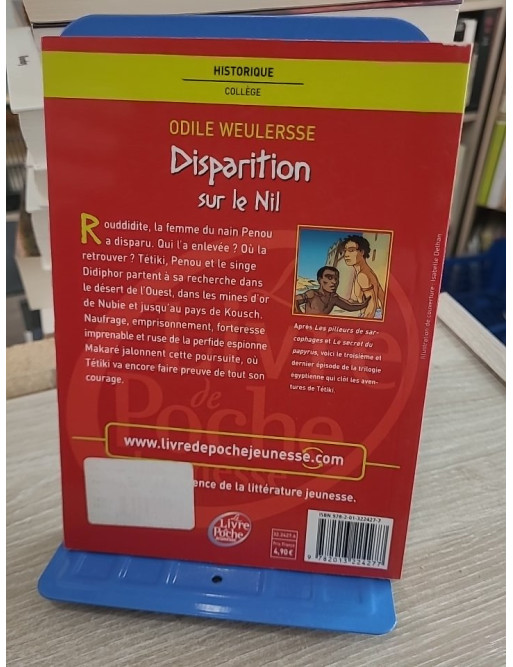 Disparition sur le Nil - Une aventure en Égypte antique pour la jeunesse