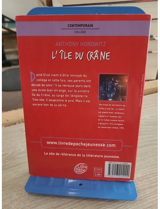 David Eliot Tome 1 - L'île du crâne, une aventure mystérieuse pour la jeunesse
