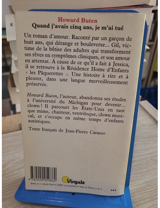 Quand j'avais cinq ans, je m'ai tué - Un roman bouleversant sur l'enfance