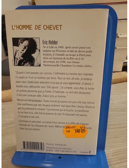 L'homme de chevet - Un roman intimiste sur l'amour et la résilience