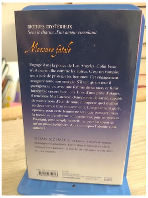 Morsure fatale - Une romance paranormale entre passion et danger