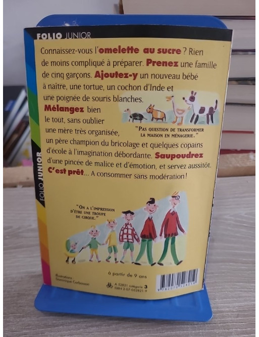 Histoires des Jean-Quelque-Chose - L'omelette au sucre, aventures familiales pleines d'humour