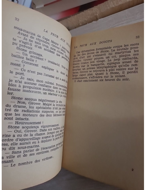 La peur aux doigts - Un roman noir sous tension psychologique