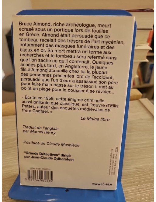 Le Masque de mort - Une enquête classique des détectives George Felse