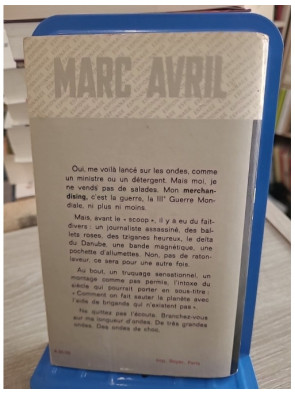 Radio Avril - Fleuve Noir Espionnage n°1097