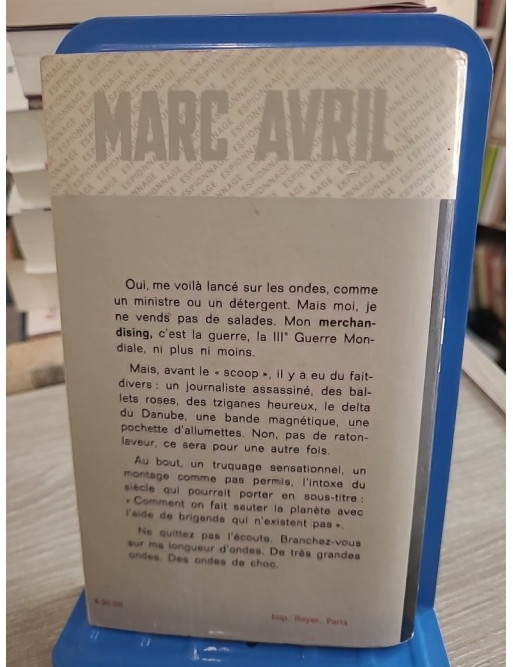 Radio Avril - Fleuve Noir Espionnage n°1097