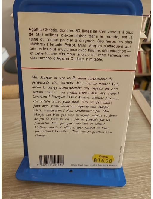 Nemesis - Une enquête de Miss Marple entre justice et mystère
